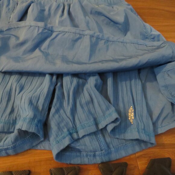 FREE PEOPLE MOVEMENT Daisy Woven Skort Breezy Blue Size XS Pickleball Tennis - Picture 12 of 13